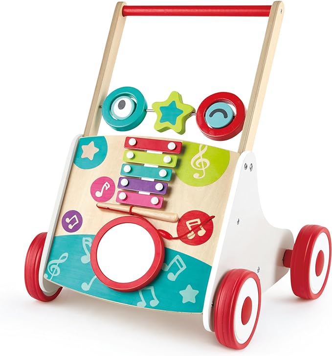 Hape Wooden Push and Pull Music Learning Walker