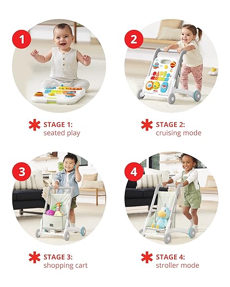 Skip Hop Explore & More 4-in-1 Baby Walker (stages)