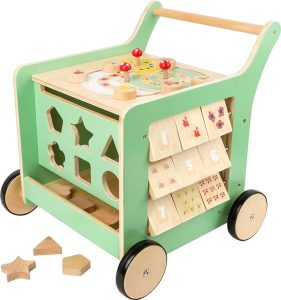 Small Foot Move It! Wooden Premium Pastel Baby Walker